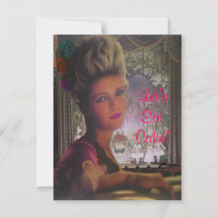 Essen wir Marie Antoinette ~ Einladungen