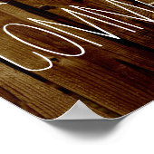 Essen wir Oma Funny English Grammar im Klassenzimm Poster (Ecke)