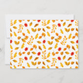 Essen wir Pie | Erntedank "Aquarellpies" Einladung (Rückseite)