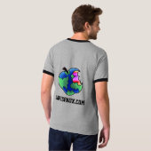 # essen x WeltT - Shirt (Grau/Schwarzes) (Schwarz voll)