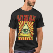 ESSEN ZE BUG ILLUMINATI AUGE Verschwörung Masonic  T-Shirt (Vorderseite)