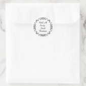Essen zubereitet mit Liebe von Label Sticker (Tasche)