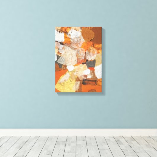 Essence 1975 0015 von Jose T Joya Leinwanddruck (Insitu (Holzboden))