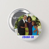 essence-magazine-the-obama-family-2, OBAMA 08 Button (Vorne & Hinten)