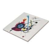 Essence of Art - Violet von Wassily Kandinsky Fliese (Seite)