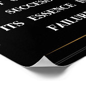 Essence of Success Poster (Ecke)