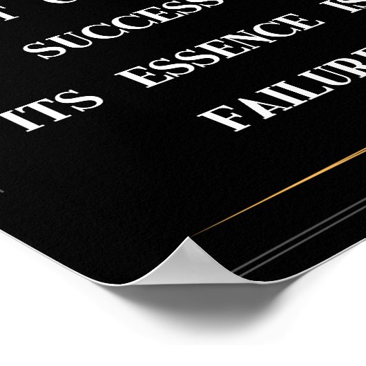 Essence of Success Poster (Ecke)