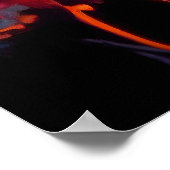 Essence Of The Garden – Abstract Floral Expression Poster (Ecke)