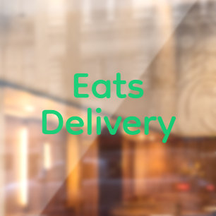 Essens Delivery Driver Window Decal Fensteraufkleber