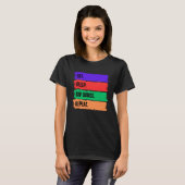 ESSENSCHLAF STECHE TANZREPEAT T-Shirt (Vorne ganz)