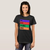 ESSENSCHLAF STECHE TANZREPEAT T-Shirt (Vorne ganz)