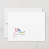 Essensgetränk und Beängstigendes Halloween-Party E Einladung (Rückseite)