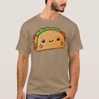 Essenskochen Feinschmecker Taco gestört T-Shirt
