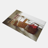 Essenskörbe Fußmatte (Schrägansicht)