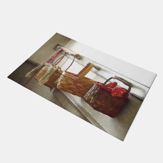 Essenskörbe Fußmatte (Schrägansicht)