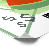 Essenskunst Poster (Ecke)