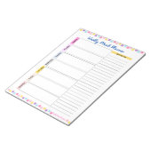 Essensplaner Notepad Notizblock (angewinkelt)