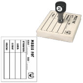 Essensplanung Frühstück Mittagessen Abendessen Pla Gummistempel (Stempel)