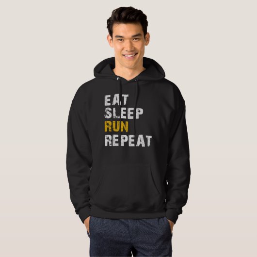 Essensschlaf Hoodie (Vorne ganz)