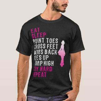 Essensschlaf Irish Dance pink T-Shirt