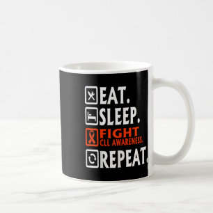 Essensschlaf Kampf Chronische Lymphozytenämie Cll Kaffeetasse