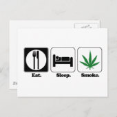 Essensschlaf Postkarte (Vorne/Hinten)