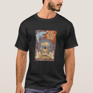 Essensschlafsurfen wiederholen T-Shirt