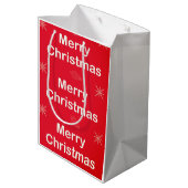 Essensschüsseln Mittlere Geschenktüte (Rückseite Schrägansicht)