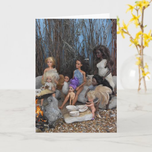 Essenszeit. Karte (Gelbe Blume)