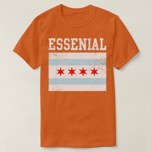 Essential Chicago Worker T-Shirt (Design vorne)