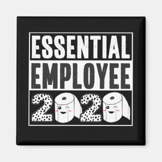 Essential Employee 2020 Quarantine-Bewertung Magnet