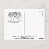 Essential Oils Myth/Fact Postcard Postkarte (Rückseite)