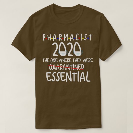 essential pharmacist 1 T-Shirt (Design vorne)