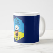 Essential Summer Beach Jumbo-Tasse (Vorderseite Rechts)