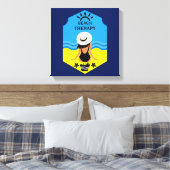 Essential Summer Beach Leinwanddruck (Insitu (Schlafzimmer))