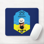Essential Summer Beach Mousepad (Mit Mouse)