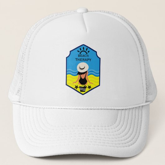 Essential Summer Beach Truckerkappe (Vorderseite)