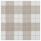 Essential Umber Brown Kariert Stoff (Muster)