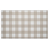 Essential Umber Brown Kariert Stoff (Fat Quarter (45,7 x 55,9 cm))