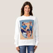 "Essential Women's Cotton T - Shirt" "Chic & Comfy Sweatshirt (Vorne ganz)