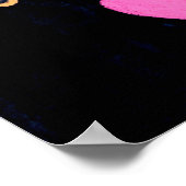 Essential Worker Support Heft on Chalk Board Poster (Ecke)