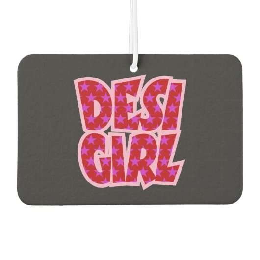 Essentials Bollywood Inspirierte Geschenke Autolufterfrischer (Vorderseite)