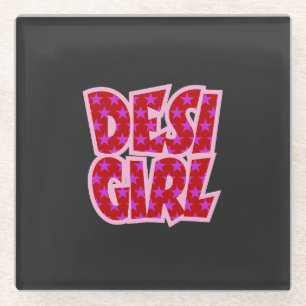 Essentials Bollywood Inspirierte Geschenke Glasuntersetzer