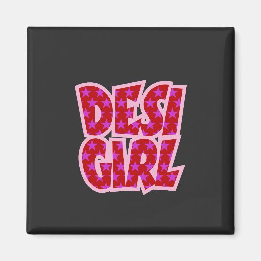 Essentials Bollywood Inspirierte Geschenke Magnet (Vorne)