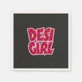 Essentials Bollywood Inspirierte Geschenke Serviette (Vorderseite)