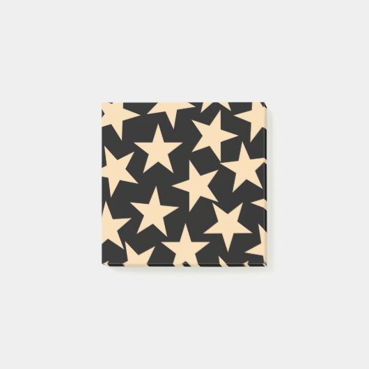Essentials des Black Star Celestial Cosmic Desk Post-it Klebezettel (Vorderseite)