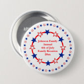 Essentials für individualisierbares Patriotisches  Button (Vorne & Hinten)