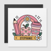 Essentials für Pink Rainbow - Personalisiert Magnetkarte (Vorne/Hinten)