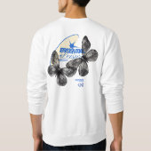 Essentials Leisure w/Butterfly Print Sweatshirt (Rückseite)