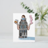 "Essentials" Postkarte (Stehend Vorderseite)